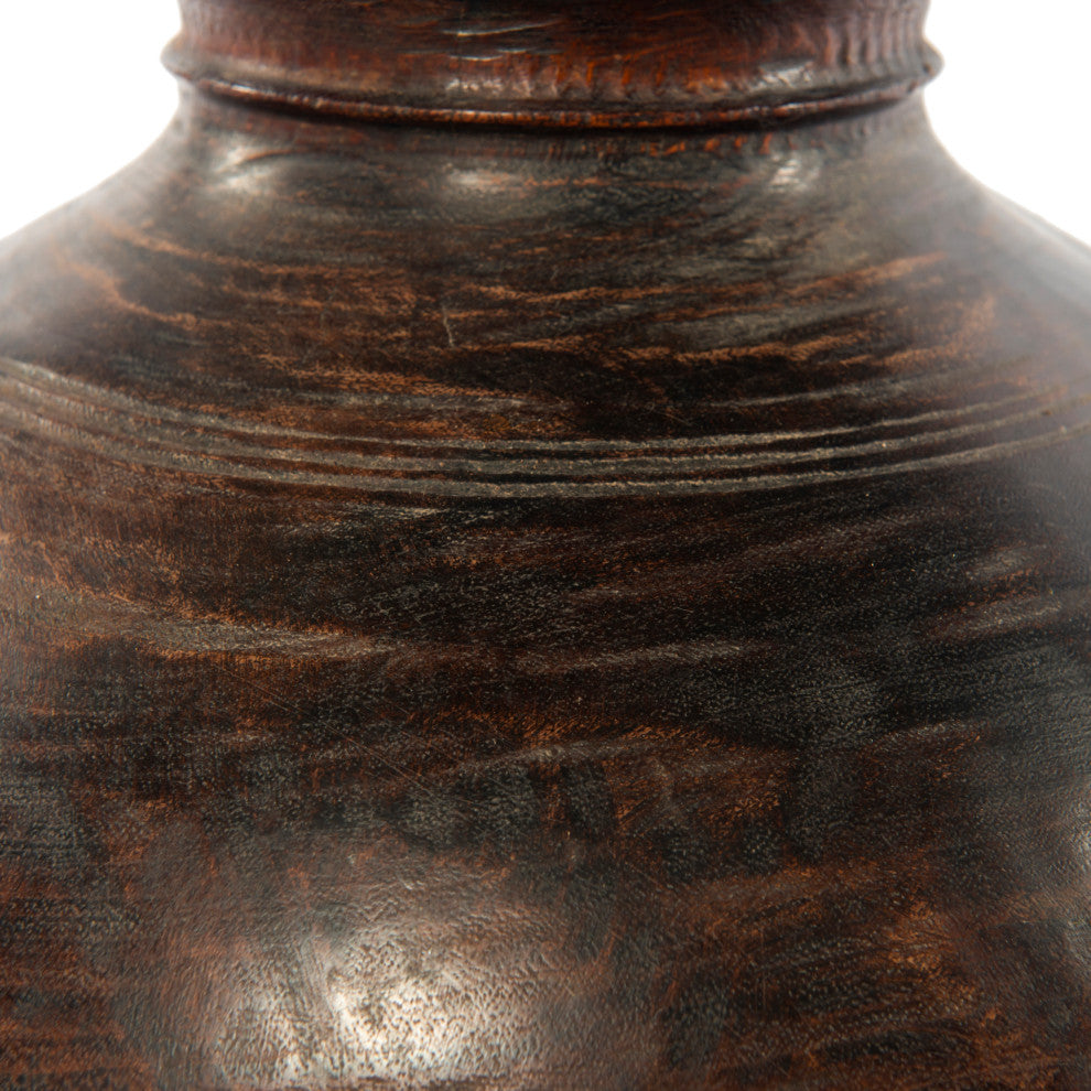 Found Wooden Jar-Reclaimed Natural