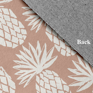 Pineapple Pattern Chenille Rug