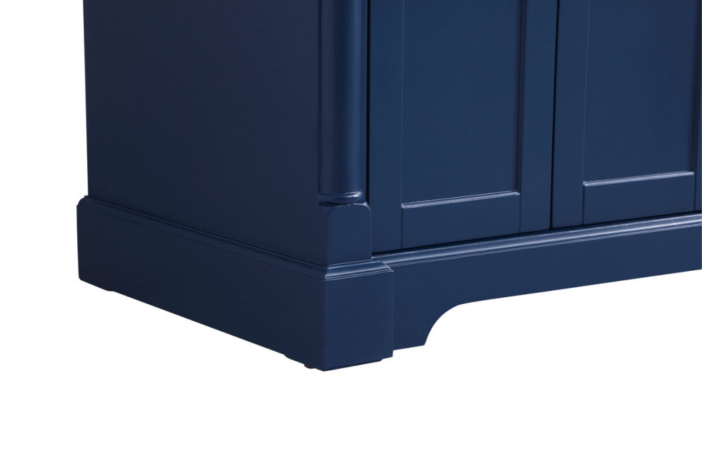 Home Living 36" Single Bathroom Vanity, Blue