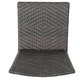 GDF Studio Solana Outdoor Wicker Chairs, Set of 2