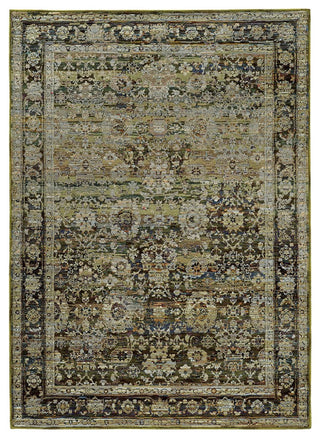 Oriental Weavers Andorra Green/ Brown Oriental Indoor Area Rug 7'10"X10'10"