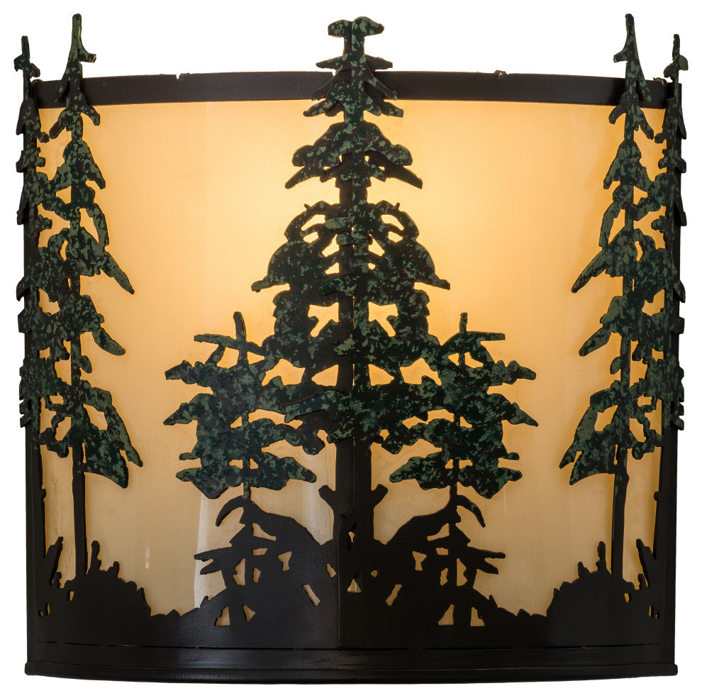 12W Tall Pines Wall Sconce