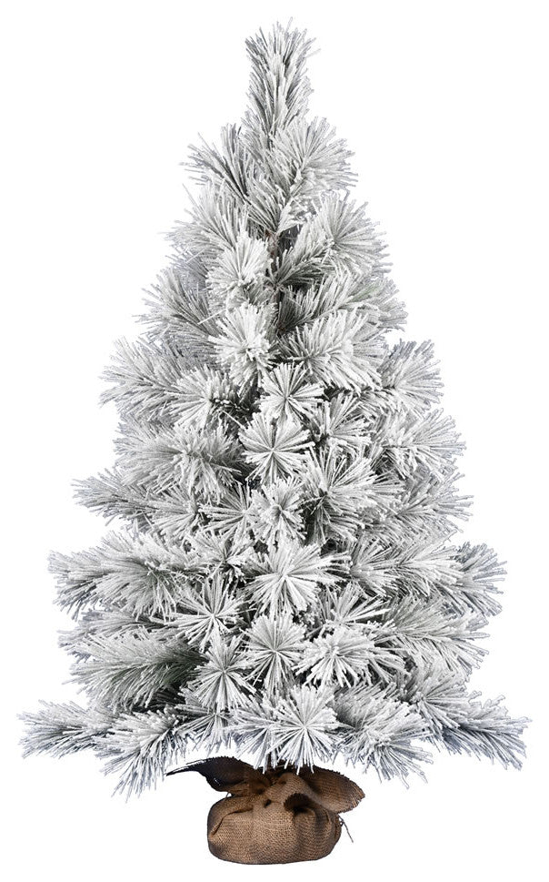 Vickerman D190840 48" Frosted Beckett Pine Artificial Christmas Tree, Unlit
