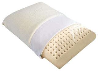 Oval Cloud Latex Pillow, Queen