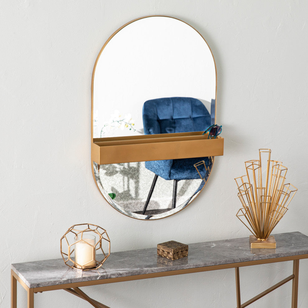 Cricklade Decorative Mirror With Storage