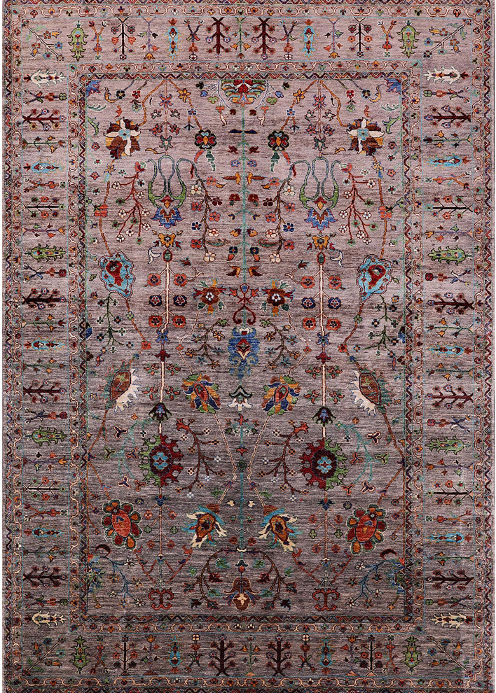 Ahgly Company Indoor Rectangle Mid-Century Modern Area Rugs, 2' x 4'