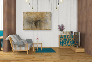 Epic Graffiti "Open Arms Gold" Giclee Canvas Wall Art, 26"x40"