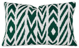 12"x18" Pacifica Lumbar Throw Pillow by Astella, Fire Island Jade