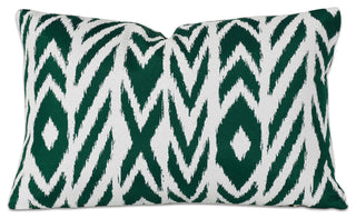 12"x18" Pacifica Lumbar Throw Pillow by Astella, Fire Island Jade