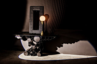 Faustus Mirror, Charcoal Black