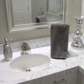 Novatto NBF-084 Wave Single Lever Waterfall Bathroom Faucet, Brushed Nickel