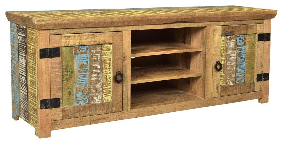 Timbergirl Suman Solid Mango Wood TV Console