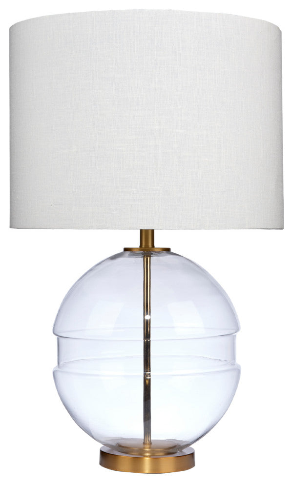 Satellite Table Lamp, Antique Brass