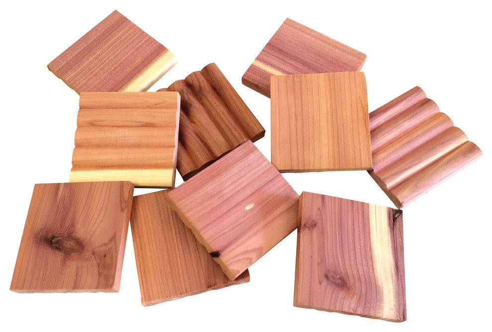 Aromatic Cedar Grooved Blocks Volume Pack (36 pieces)