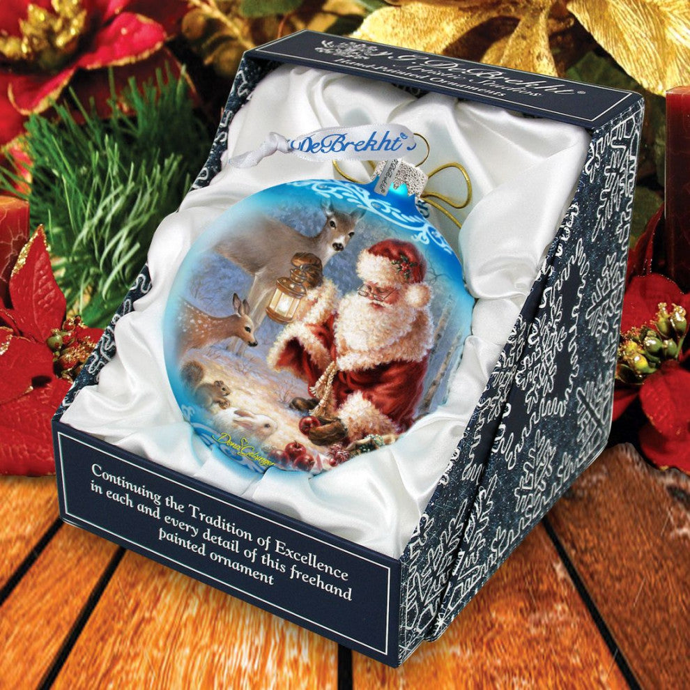 Abundance of Joy Glass Ornament by D. Gelsinger Christmas Decor