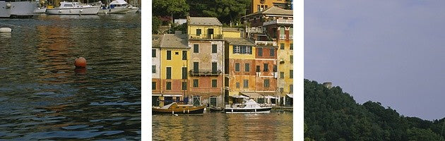 "Portofino Italy" Canvas Art, 36"x12"x1.25"