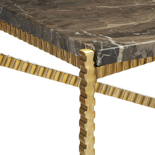 Flying Marble Gold Console Table