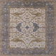 Ahgly Company Indoor Square Mid-Century Modern Area Rugs, 4' Square