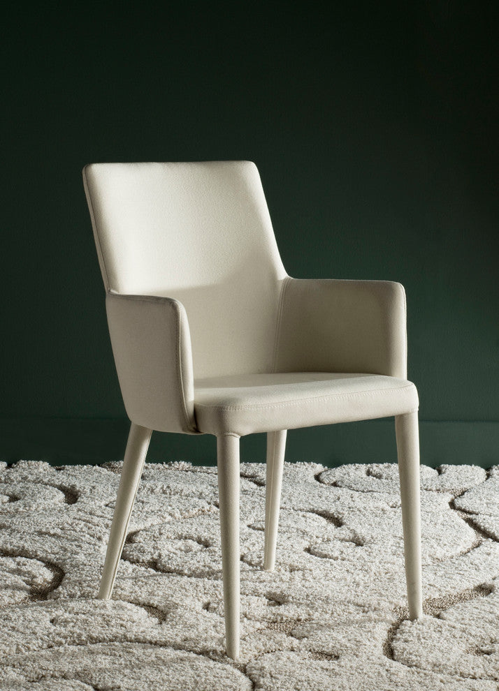 Safavieh Summerset Arm Chair, Linen Beige