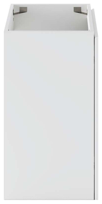 Vitality 18" Wall-Mount Bathroom Vanity, White