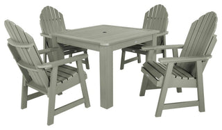 Hamilton 5-Piece Square Dining Set, Eucalyptus