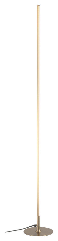 Iris 59.5" LED Integrated Floor Lamp, Gold