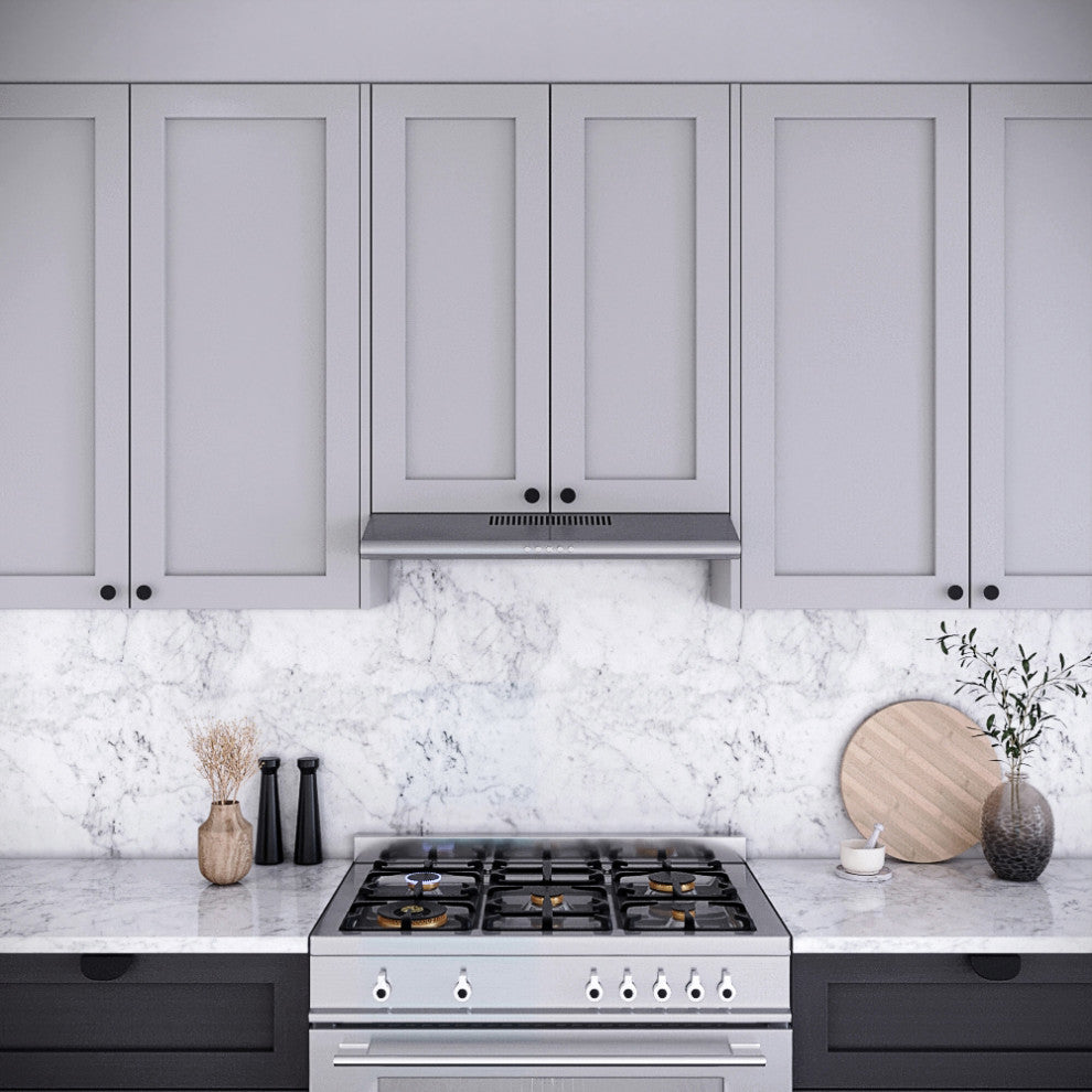 Streamline 30" Moncalieri Ductless Undermount Range Hood, Stainless Steel