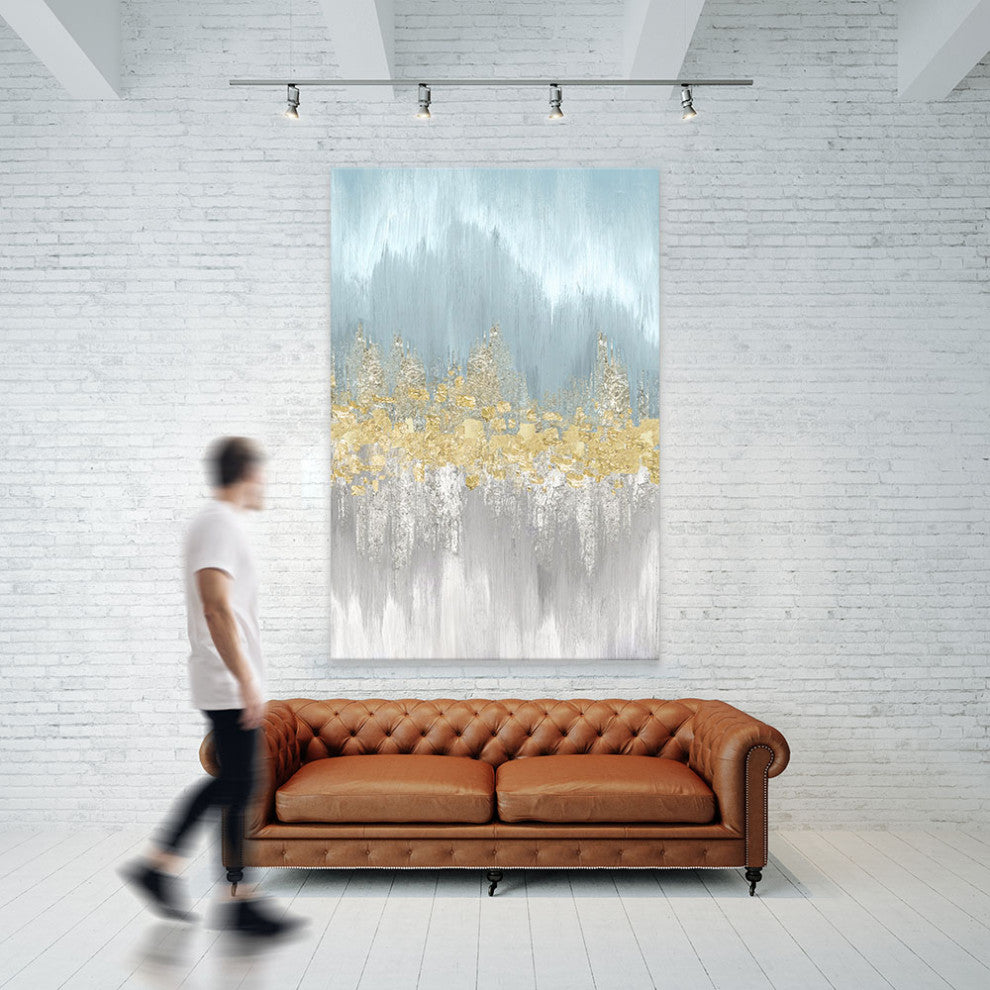 "Neutral Wave Lengths I" Fine Art Giant Canvas Print, 48"x72"