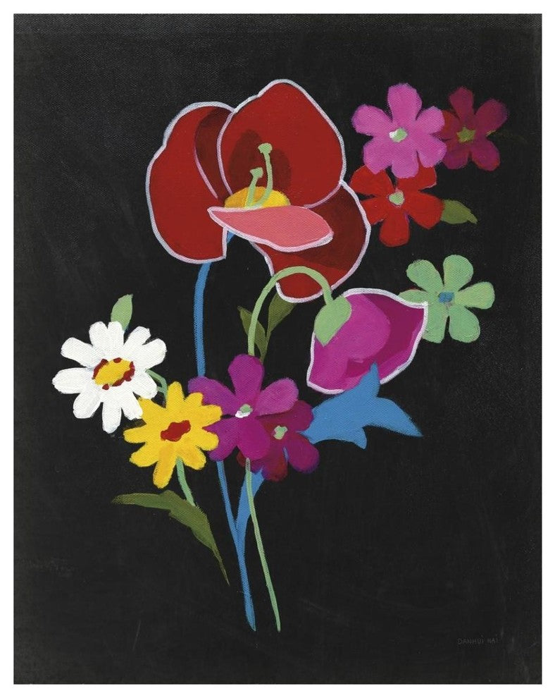 "Alpine Bouquet II" Digital Paper Print by Danhui Nai, 30"x37"