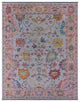 Turkish Oushak Handmade Wool Rug 9' 5" X 12' 0" - Q14809
