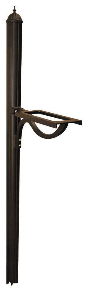 Decorative Mailbox Post, Oil Rubbed Bronze