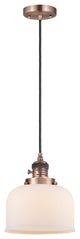 INNOVATIONS 201CSW-AC-G71-LED 1-Light Mini Pendant Antique Copper