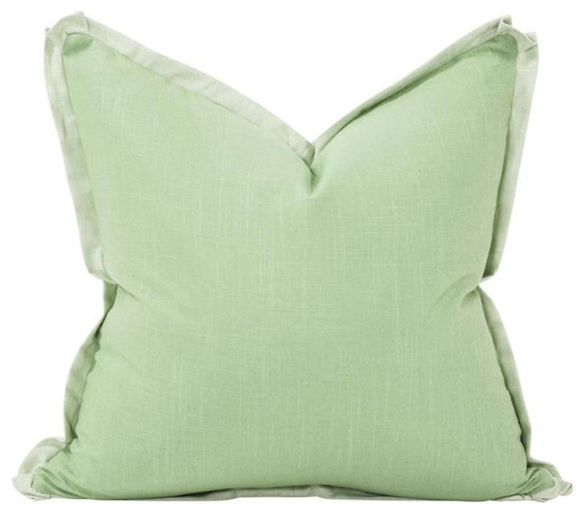 Howard Elliott Madcap Cottage Cove End Palm 24" x 24" Pillow - Down Insert