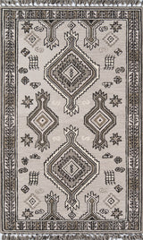 Tahoe TA-03 Hand Tufted Gray Area Rug 2'x3'