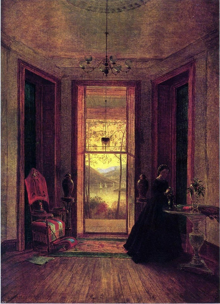 Thomas Worthington Whittredge Home on the Hudson Wall Decal
