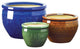 Jewel-Tone Flower Pot Trio