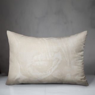 White Marble Pattern 14x20 Indoor/Outdoor Pillow