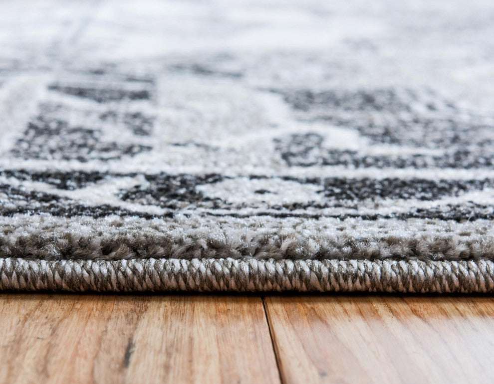 Rug Unique Loom La Jolla Ivory Rectangular 3' 3 x 5' 3