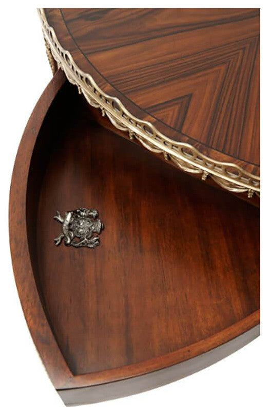 Louis XVI Mahogany Mechanical Center Table