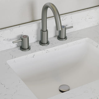 The Thalia Bathroom Vanity, White, 72", Double Sink, Freestanding