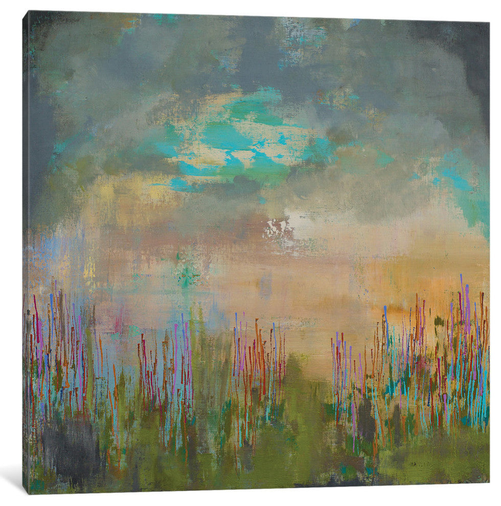 "It Goes On Like This Forever" by Alicia Dunn, Canvas Print, 18"x18"