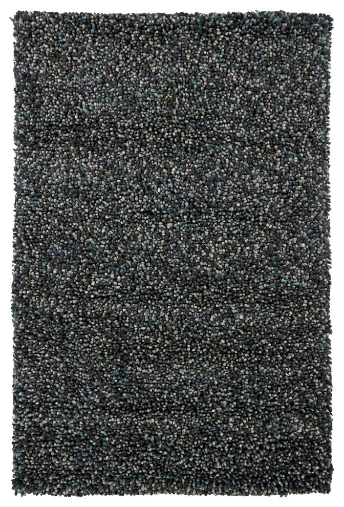 Gems Contemporary Area Rug, Gray, 9'x13' Rectangle