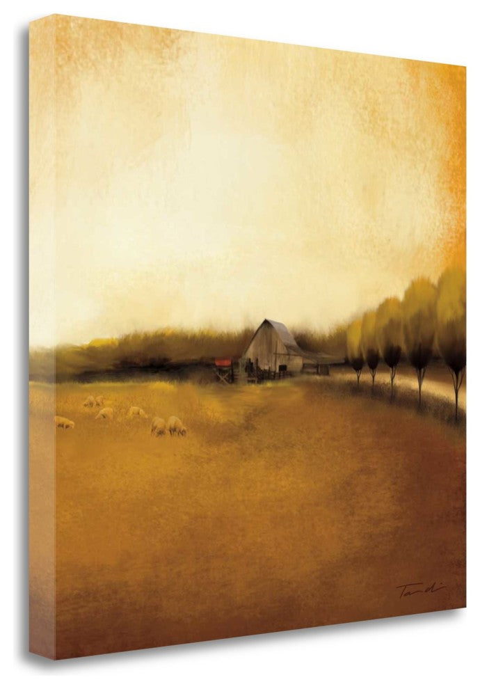 "Rural Landscape I" By Tandi Venter, Giclee Print on Gallery Wrap Canvas