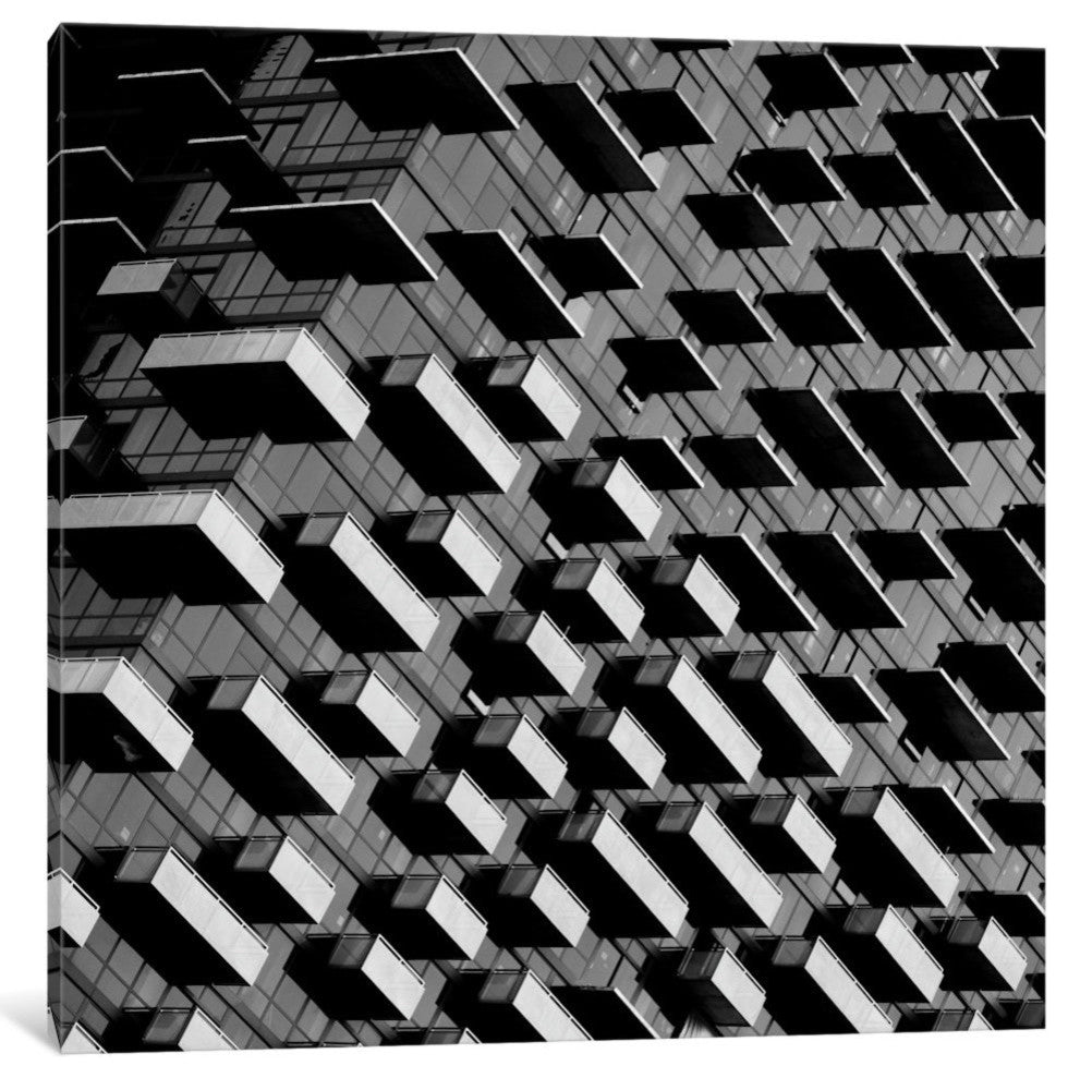 "Unfinished Balcony" by Jonathan Lai Canvas Print, 26"x26"