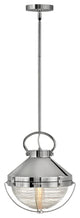 Hinkley Crew Medium Pendant, Polished Nickel