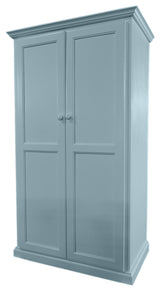 Modern Computer Armoire Desk, Interesting Aqua
