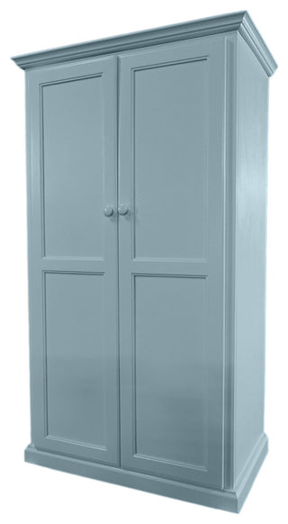 Modern Computer Armoire Desk, Interesting Aqua