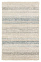 Dash & Albert Moonshine Handwoven Cotton/Viscose Rug, Blue, Runner-2'6" x 8'
