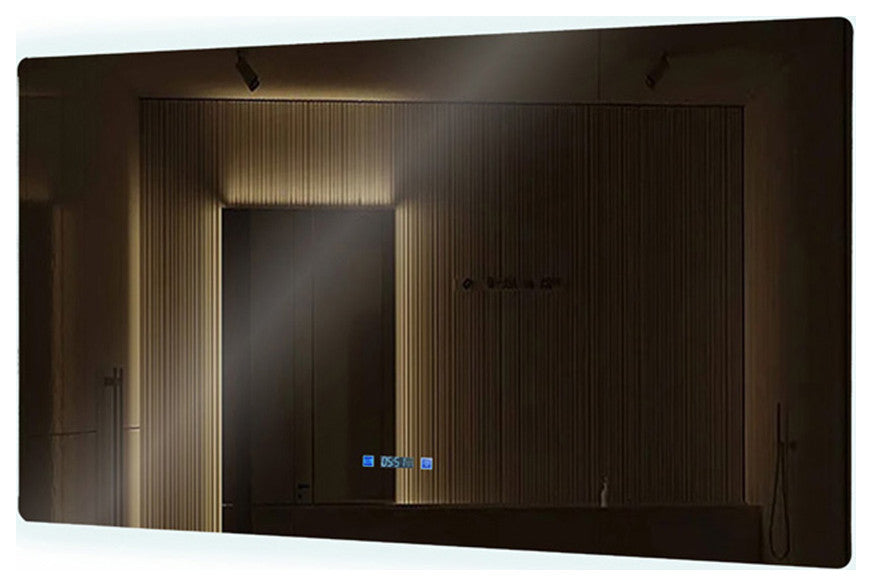 Lugano LED Mirror, Defogger, 60 Inch