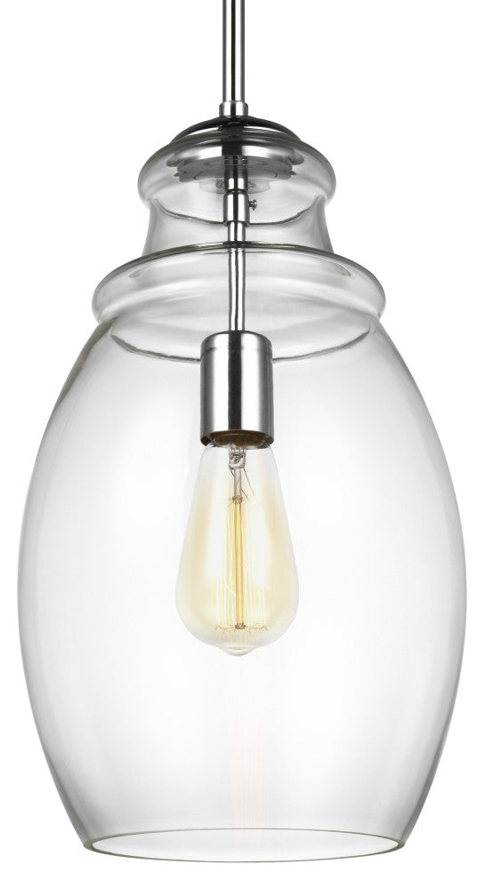 Marino 1-Light Pendant, Chrome